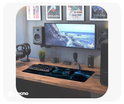 Extended Gaming Mouse Pad Desk Keyboard Mat Large Size 800MM X 300MM 31X12