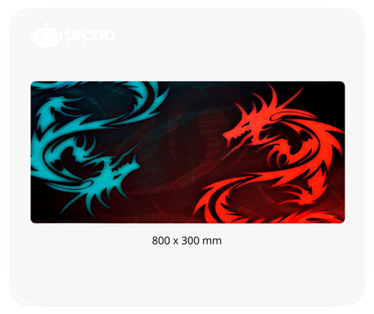 Extended Gaming Mouse Pad Desk Keyboard Mat Large Size 800MM X 300MM 31X12