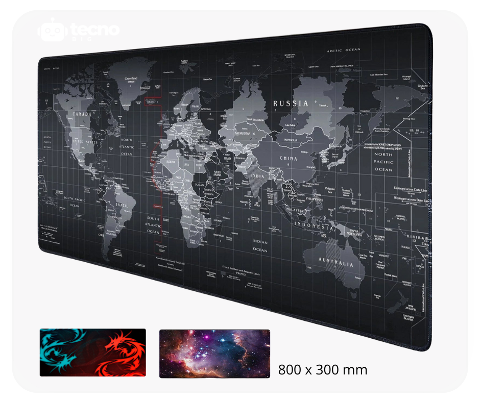 Extended Gaming Mouse Pad Desk Keyboard Mat Large Size 800MM X 300MM 31X12