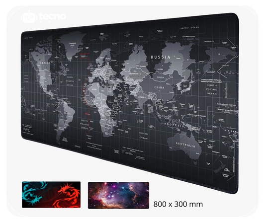 Extended Gaming Mouse Pad Desk Keyboard Mat Large Size 800MM X 300MM 31X12