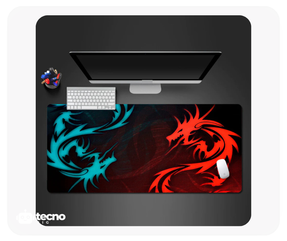 Extended Gaming Mouse Pad Desk Keyboard Mat Large Size 800MM X 300MM 31X12